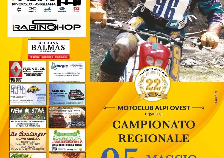 Classifiche Campionato Regionale Piemontese Villar Pellice del 5 Maggio