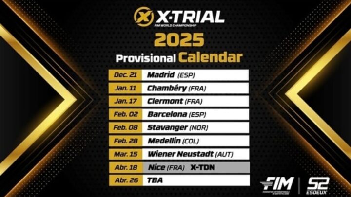 Calendario provvisorio X Trial 2025.Ponte di Legno nel mondiale 2026