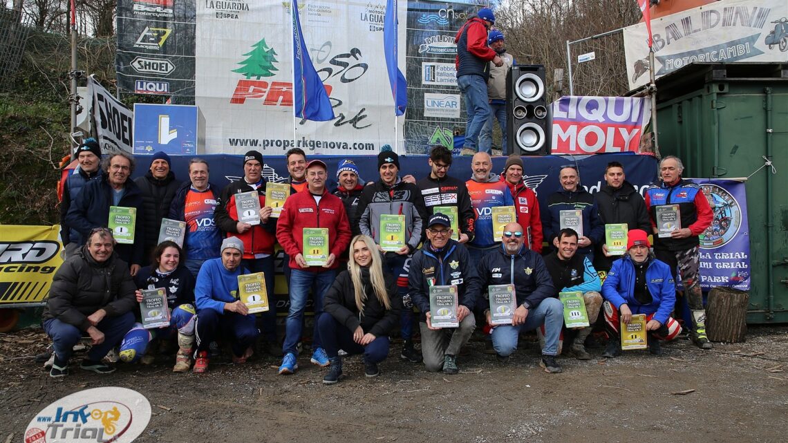 Trofeo Italiano Trial Gruppo 5 Pro Park Ceranesi. CLASSIFICHE DOMENICA, commento e prime immagini